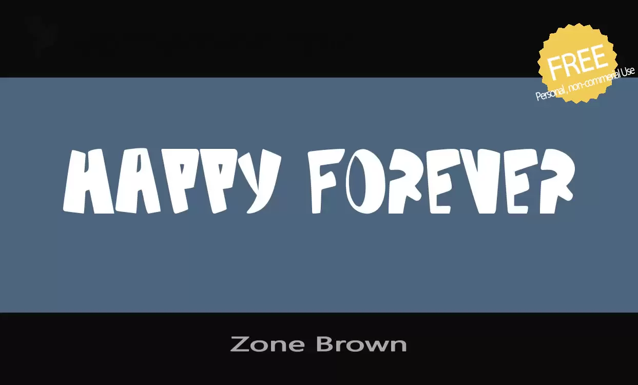 Sample of Zone-Brown