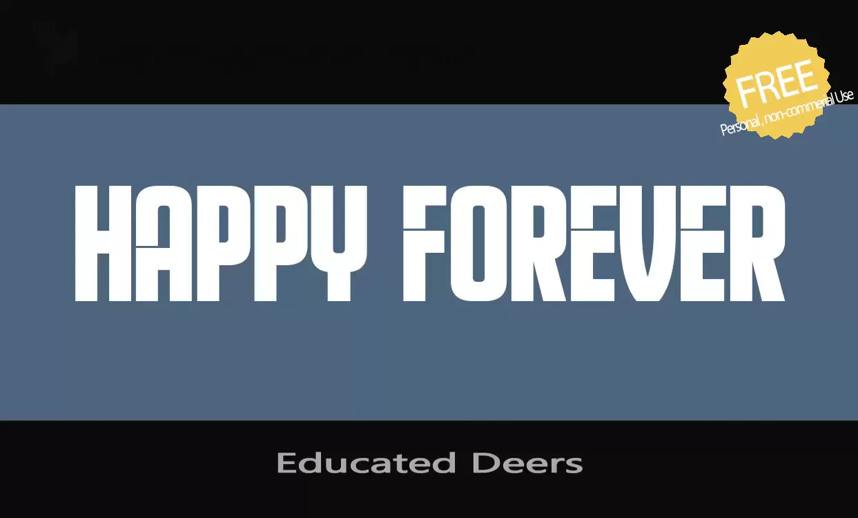 Sample of Educated-Deers