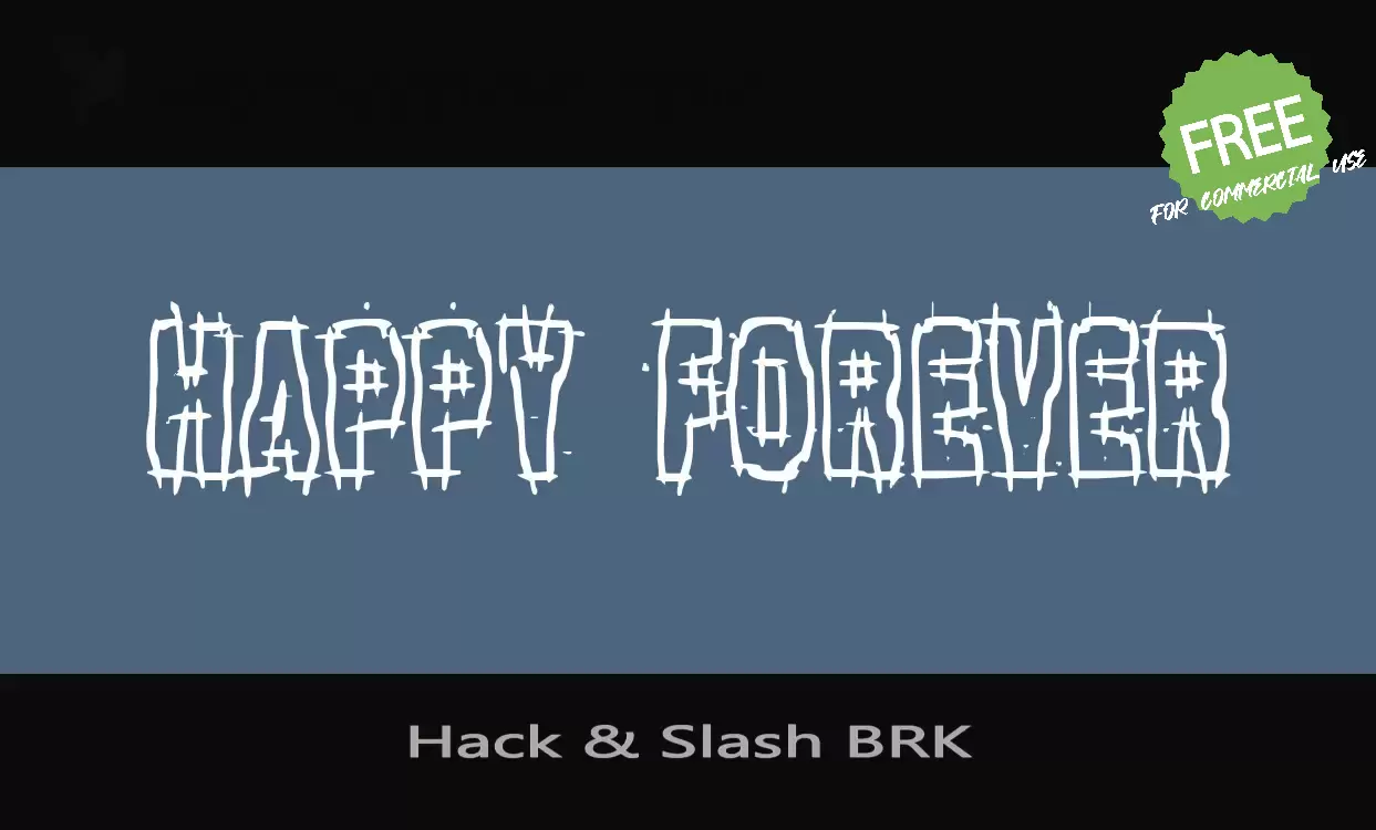 Sample of Hack-&-Slash-BRK
