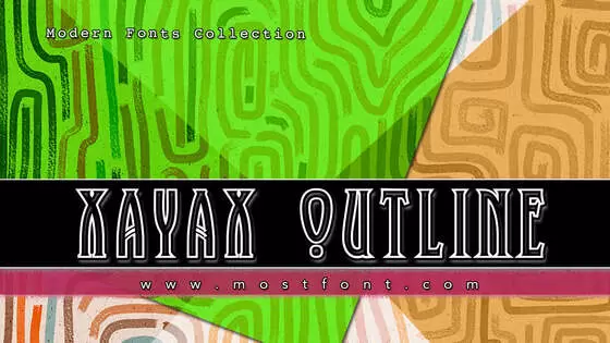 Typographic Design of XAyax-Outline