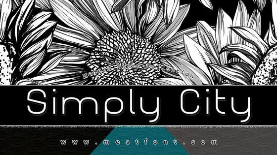 「Simply-City」字体排版样式