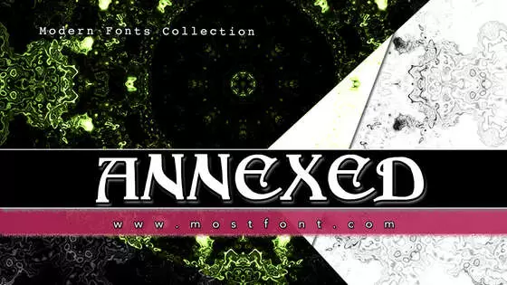 Typographic Design of Annexed