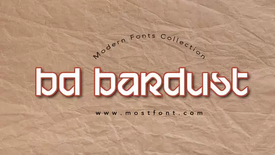 Typographic Design of BD-Bardust