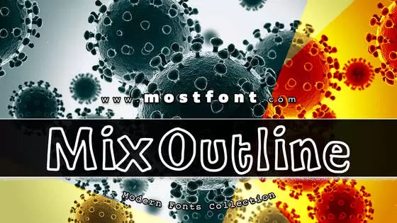 「MixOutline」字体排版图片