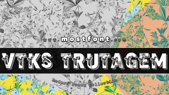 Typographic Design of Vtks-Trutagem