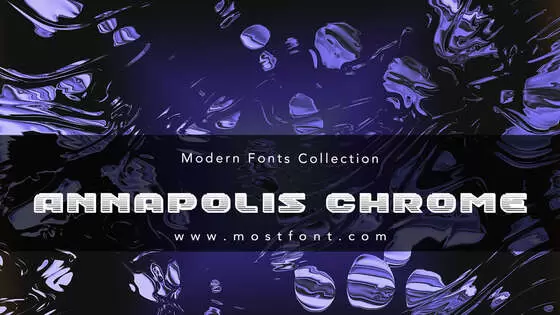 Typographic Design of Annapolis-Chrome