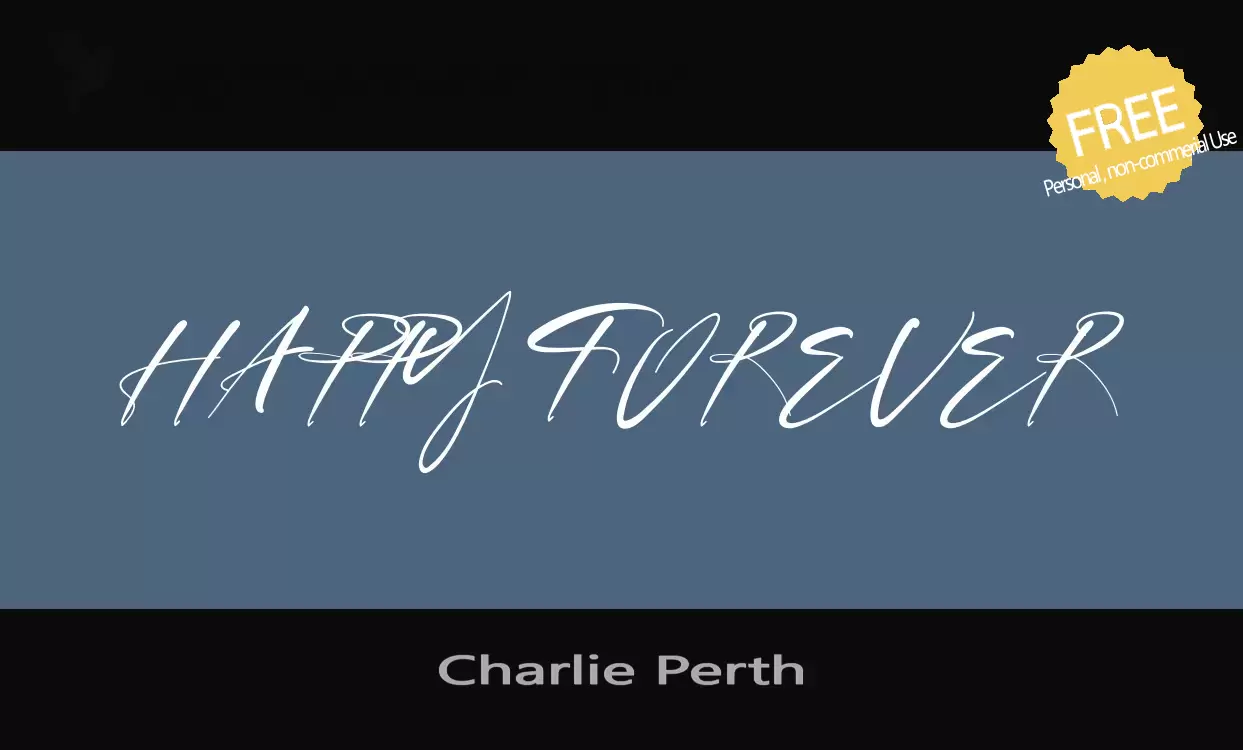 Font Sample of Charlie-Perth