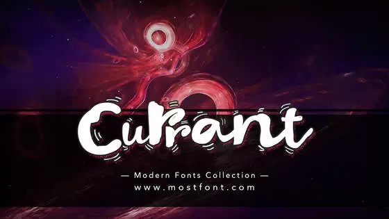 「Currant」字体排版样式