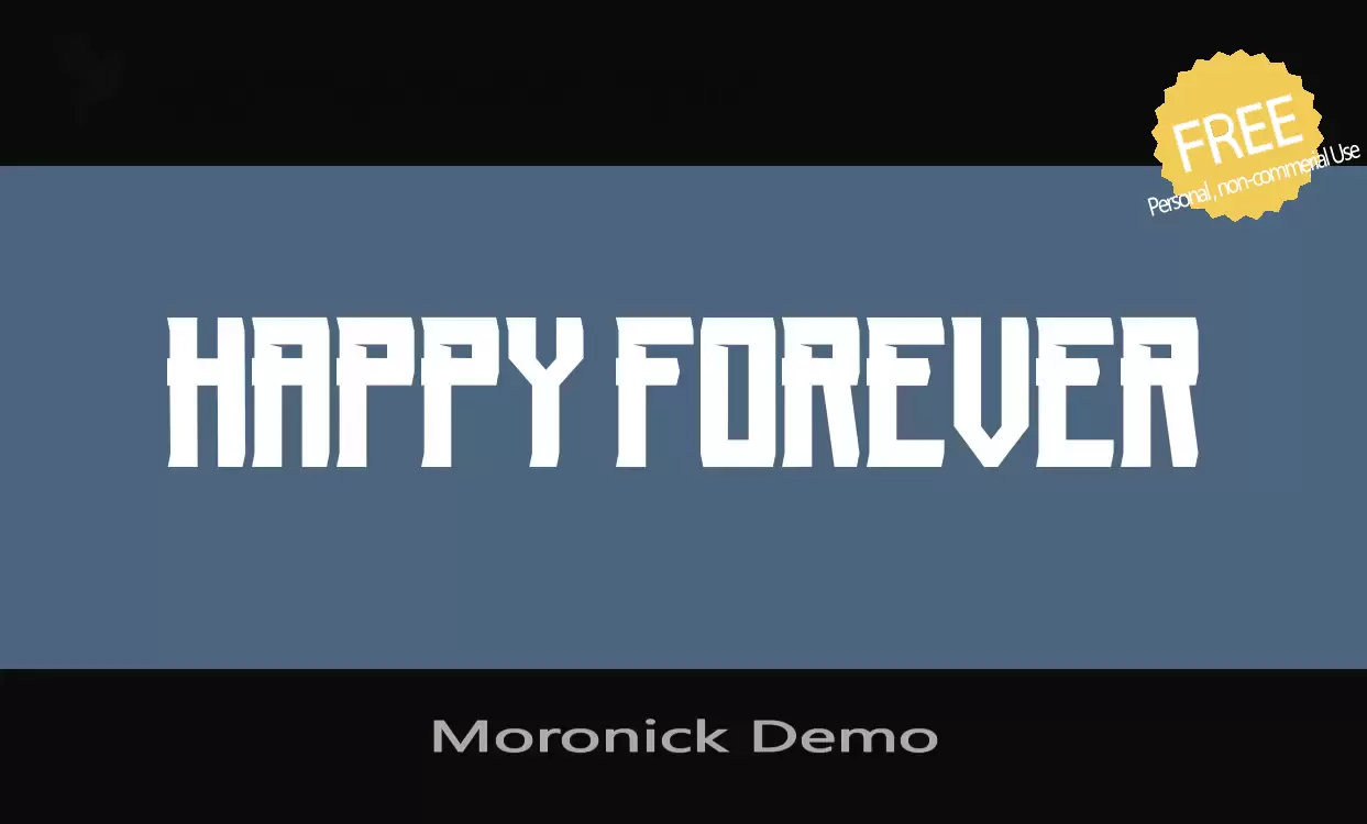 Sample of Moronick-Demo