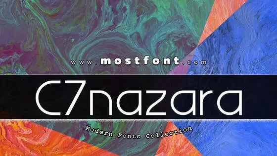 Typographic Design of C7nazara