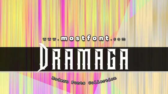 Typographic Design of Dramaga