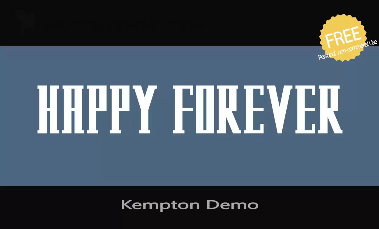 Sample of Kempton-Demo