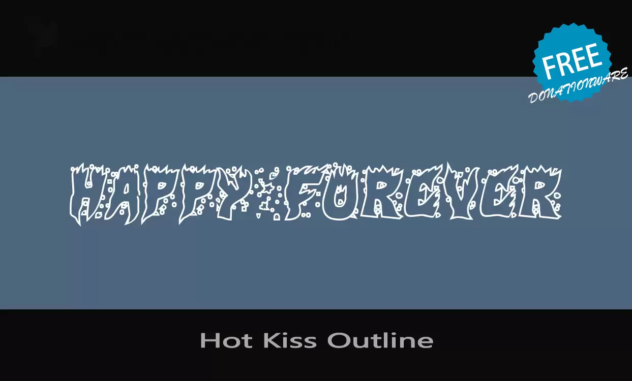 Sample of Hot-Kiss-Outline