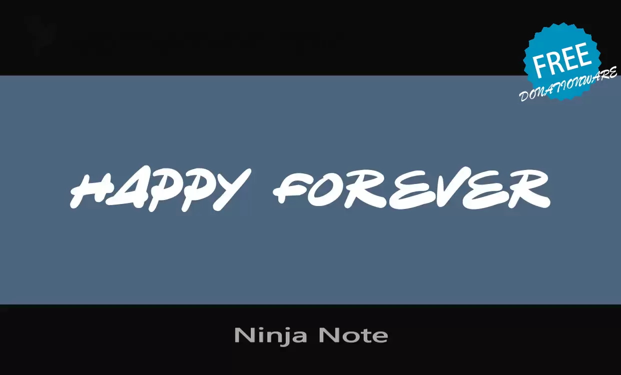 Sample of Ninja-Note