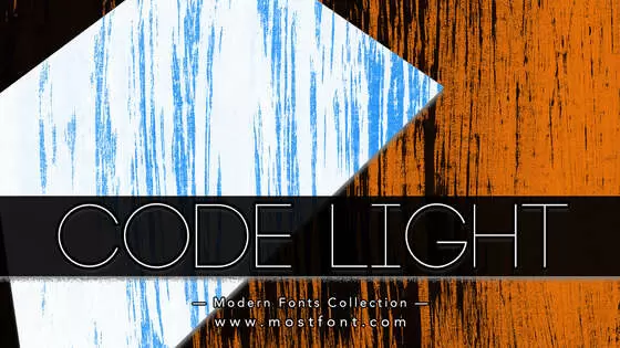 Typographic Design of Code-Light