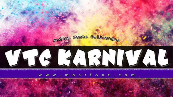 Typographic Design of VTC-Karnival