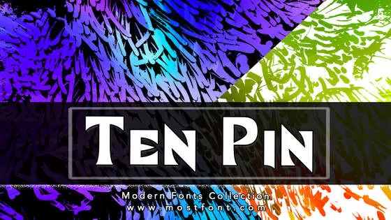 Typographic Design of Ten-Pin