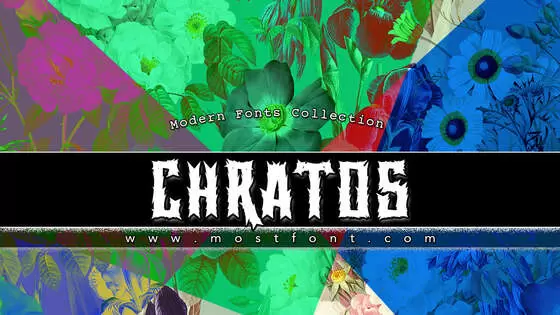 「Chratos」字体排版图片