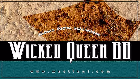 「Wicked-Queen-BB」字体排版图片