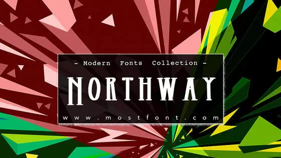 「Northway」字体排版样式