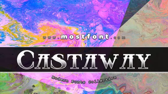 Typographic Design of Castaway-Inline-V2