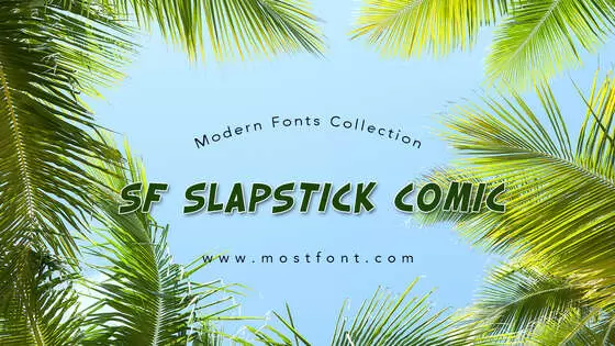 「SF-Slapstick-Comic」字体排版图片