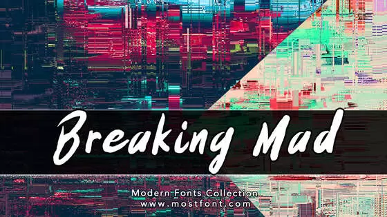 Typographic Design of Breaking-Mad