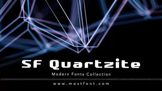 Typographic Design of SF-Quartzite