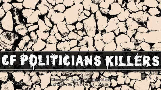Typographic Design of CF-Politicians-Killers