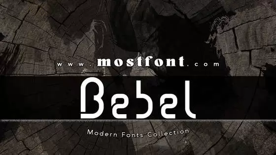 Typographic Design of Bebel