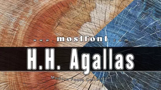 Typographic Design of H.H.-Agallas