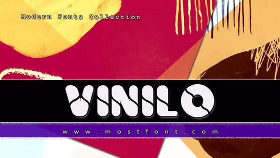 「Vinilo」字体排版图片