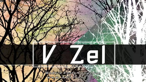 「V-Zel?」字体排版图片