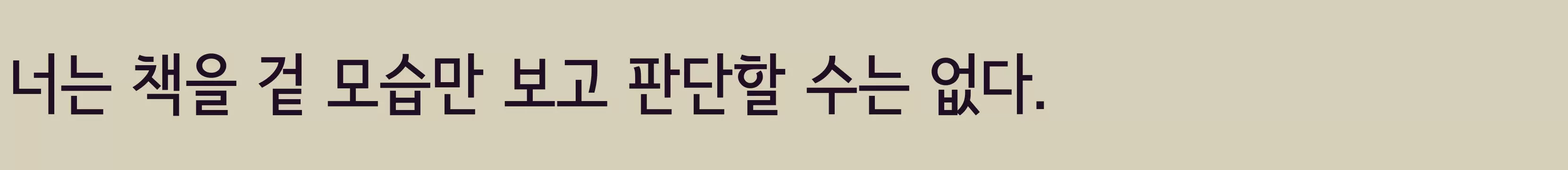 「서울남산 장체1」字体效果图