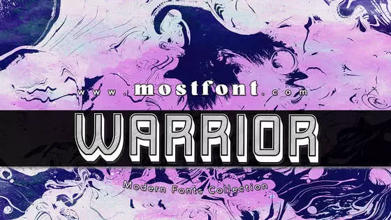 Typographic Design of Warrior