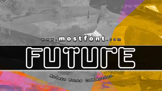 「FUTURE」字体排版样式