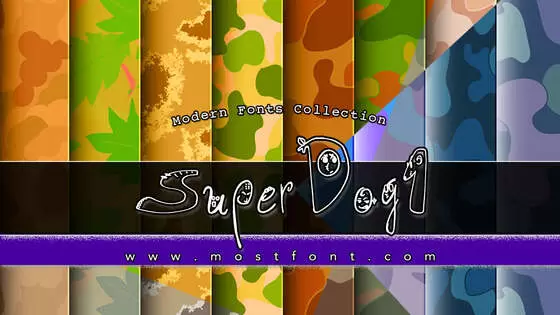 Typographic Design of SuperDog1