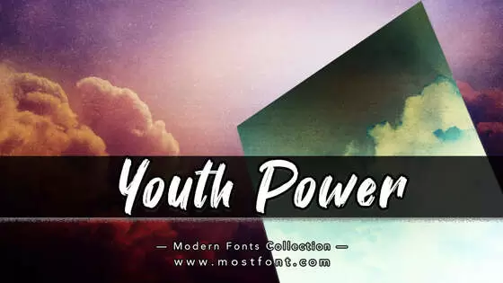 「Youth-Power」字体排版图片