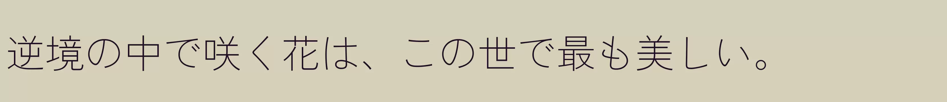 「Light」字体效果图