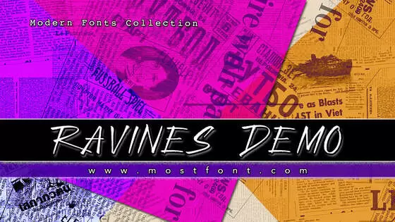 Typographic Design of Ravines-Demo