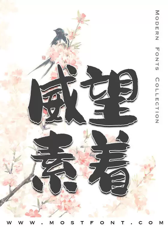 Typographic Design of 龚帆免费体