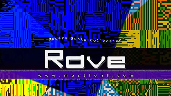 「Rave」字体排版图片