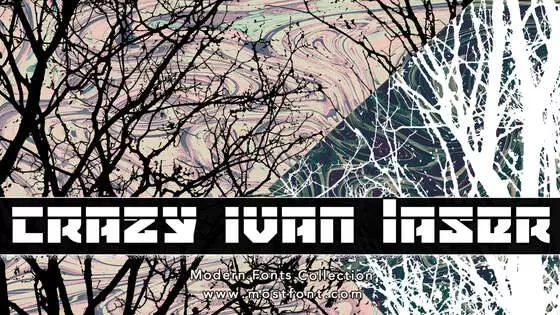 Typographic Design of Crazy-Ivan-Laser