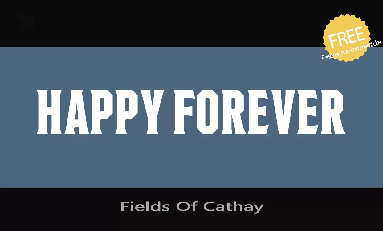 Sample of Fields-Of-Cathay