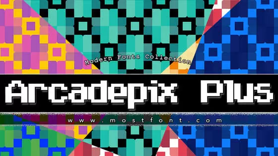 Typographic Design of Arcadepix-Plus