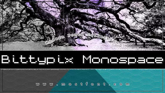 「Bittypix-Monospace」字体排版图片