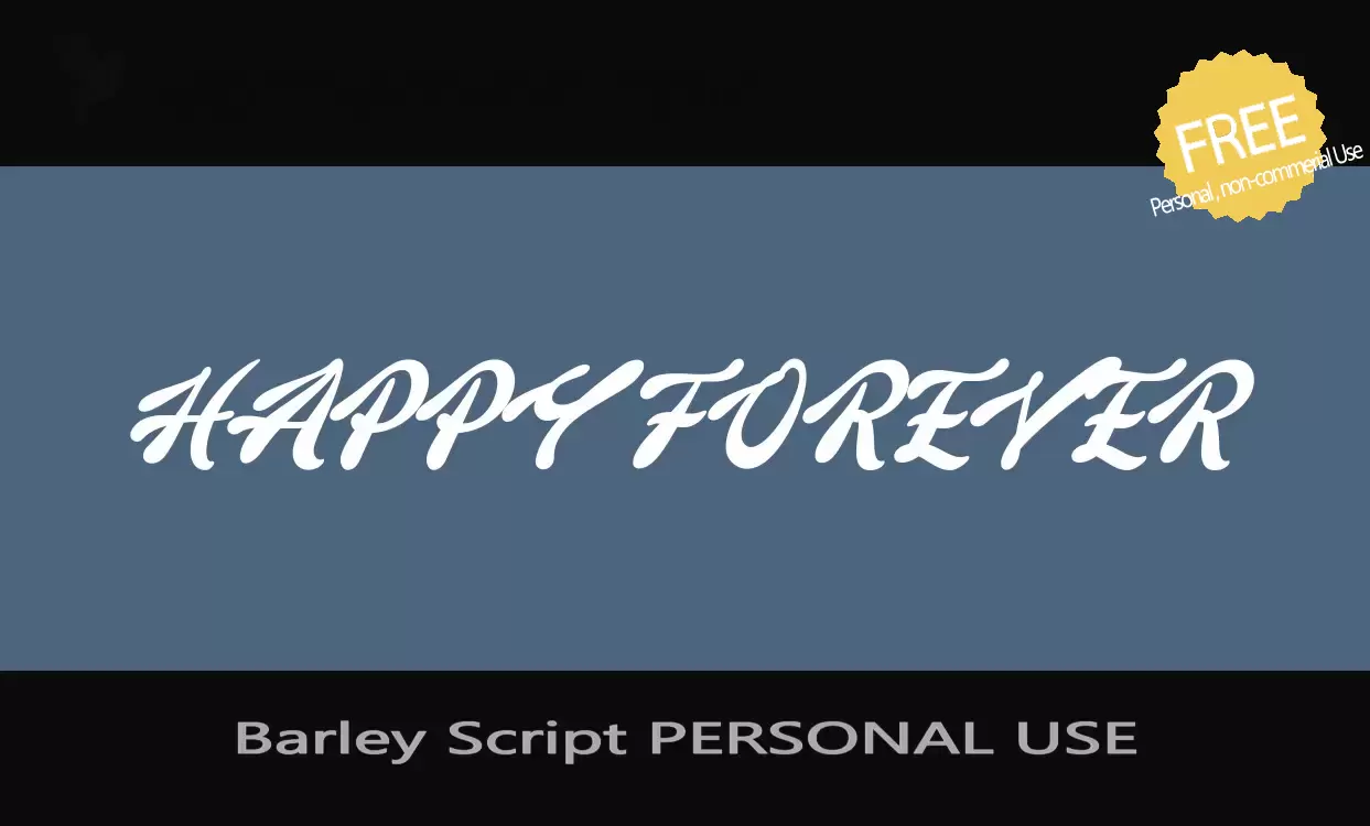 Sample of Barley-Script-PERSONAL-USE