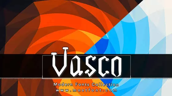 Typographic Design of Vasco