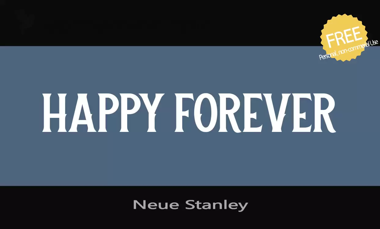 Sample of Neue-Stanley