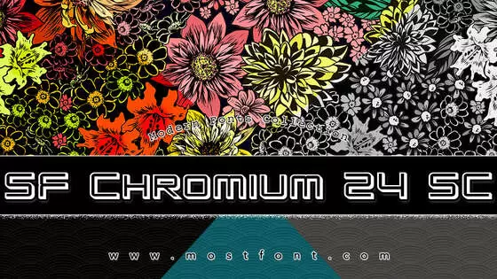 「SF-Chromium-24-SC」字体排版样式